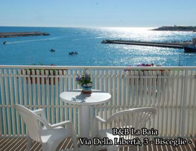 B&B La Baia Sea Rooms Bisceglie Eksteriør bilde